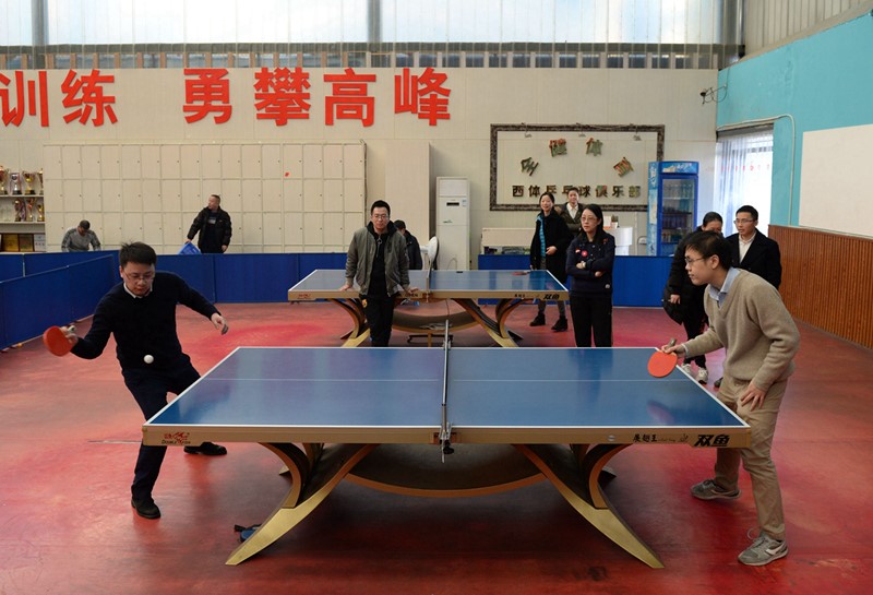 公司工会组织“幸福家园系列活动之运动会”