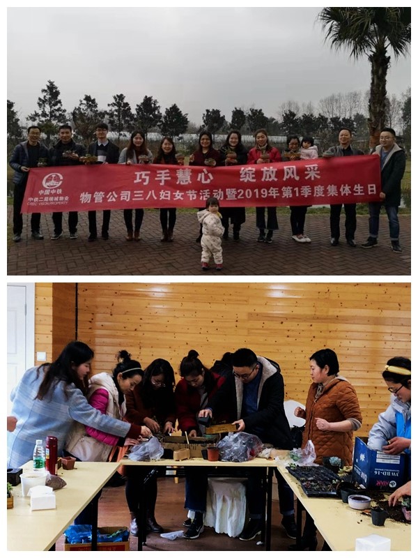 公司开展丰富多彩的庆“三八”女职工系列活动